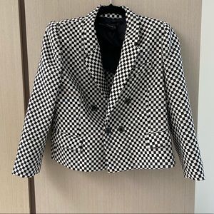ZARA Check Blazer